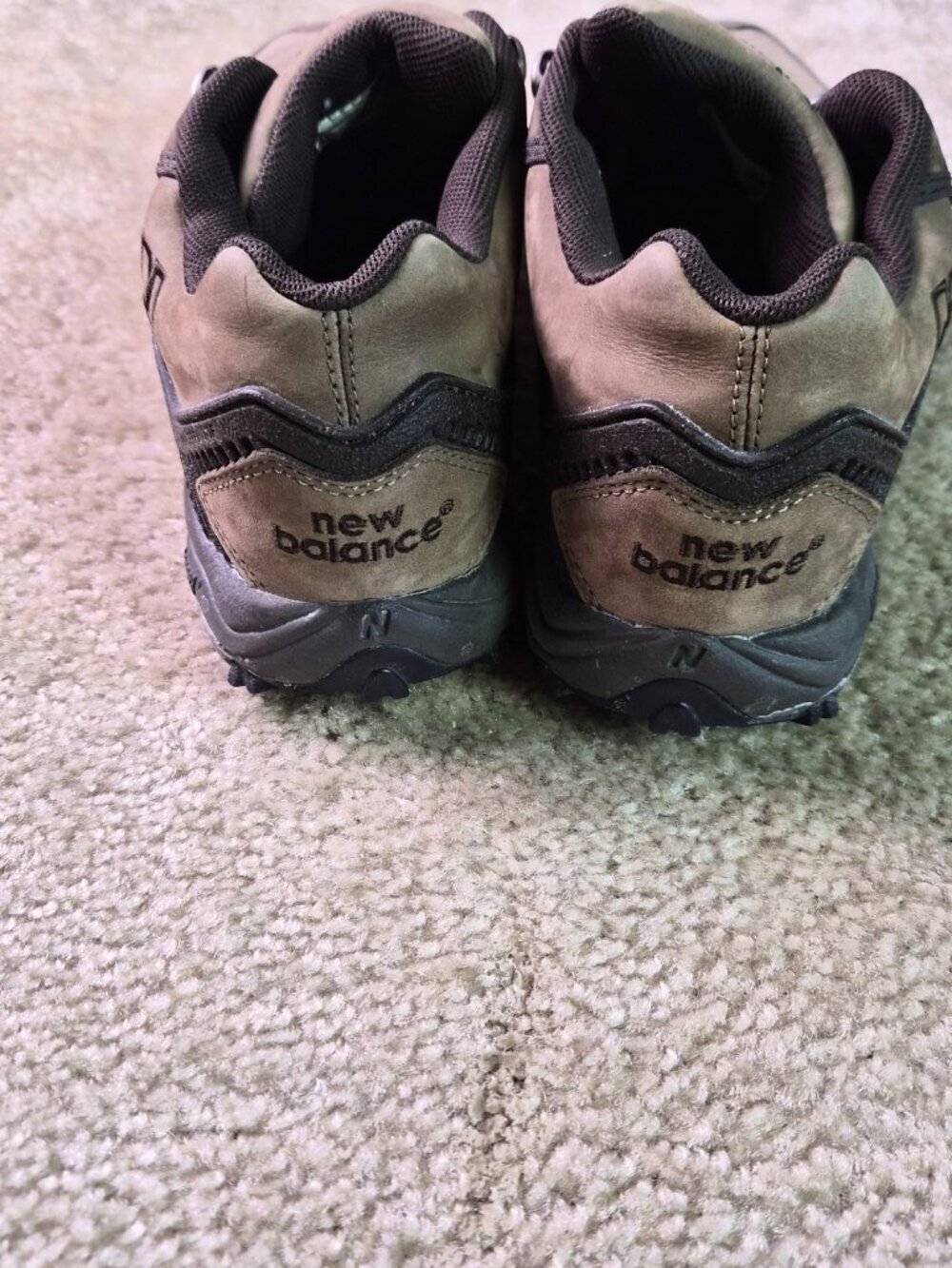 New Balance WW963BR Brown Nubuck Size 11 Womens Hiking Shoes No Laces - Picture 4 of 9